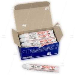 MARKAL Rubber Marker Crayon - White