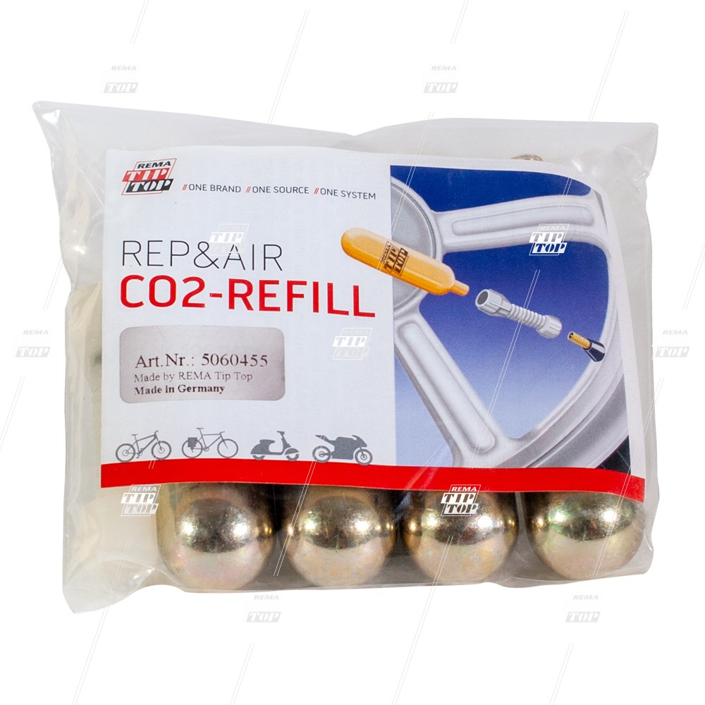 Rema Tip Top Repair and Air CO2 cartridge refill pack