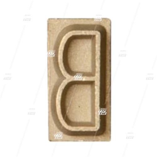 Rubber Branding Letter B, 1"