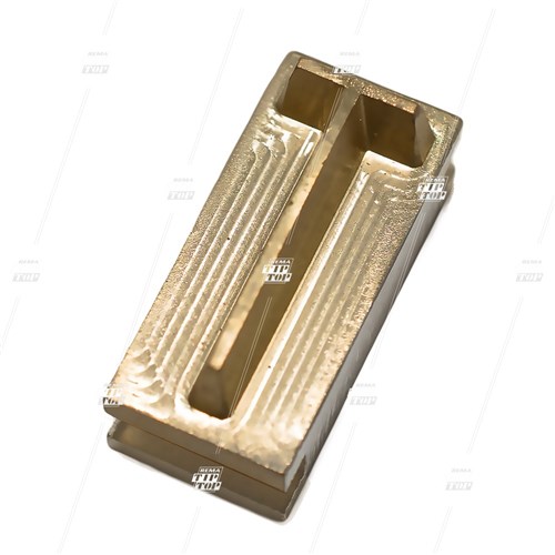 Rubber Branding Letter T, 1"