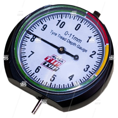 Rema Tip Top Tyre Tread Depth Dial Gauge