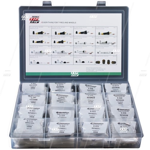 TPMS Valve Assortment Kit, Large (set/60)