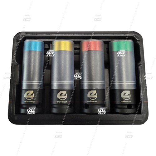 1/2" Reinforced Socket - Long (set/4)