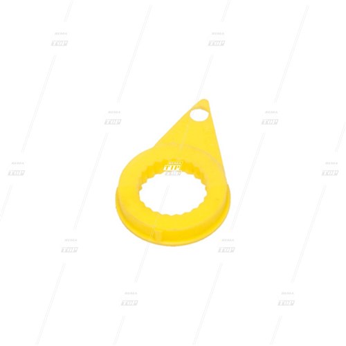 20mm CHECKPOINT Wheel Nut Indicator - Yellow