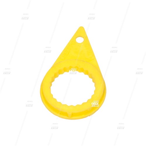 28mm CHECKPOINT Wheel Nut Indicator - Yellow