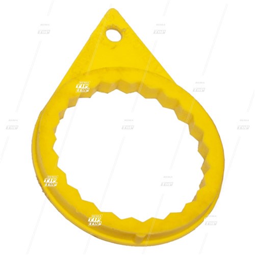 46mm CHECKPOINT Wheel Nut Indicator - Yellow