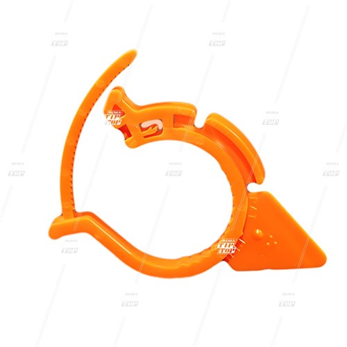 23-30mm HEXCHEX Wheel Nut Indicator - Orange
