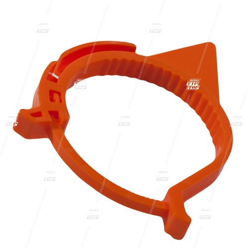 38-50mm HEXCHEX Wheel Nut Indicator - Orange
