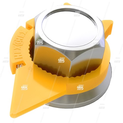 38-50mm HEXCHEX Wheel Nut Indicator - Yellow