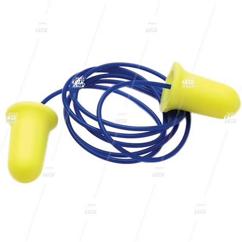WAVE Bullet Ear Protection Plugs - Corded (pair)
