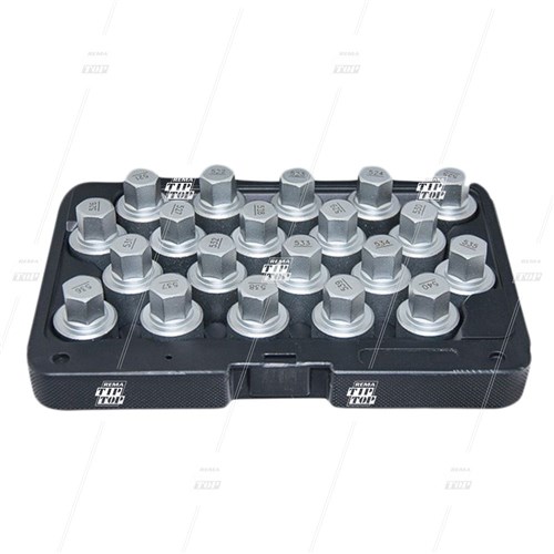 20pc VW Wheel Lock Key Set - Male Pattern