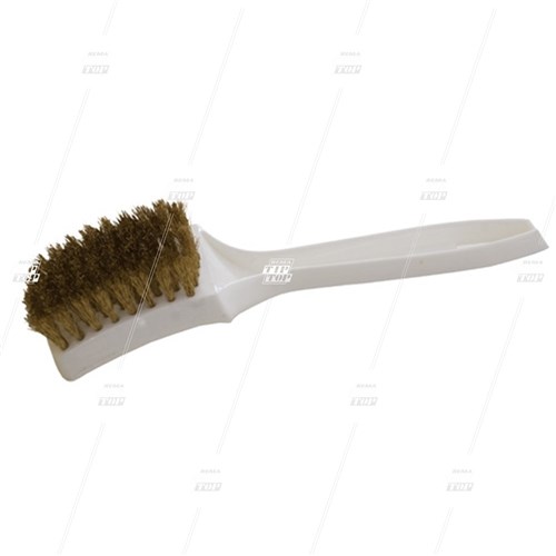 Wire Hand Brush, Bristled, with Plastic Handle