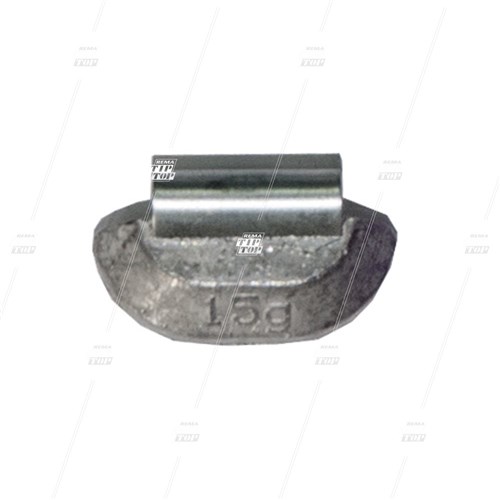 15g, Lead Clip-on Wheel Weights for Steel Wheels (bag/100)