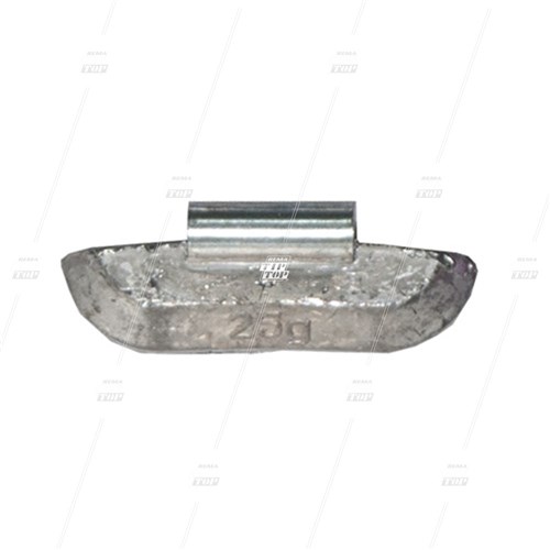 25g, Lead Clip-on Wheel Weights for Steel Wheels (bag/100)