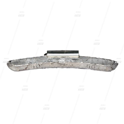 50g, Lead Clip-on Wheel Weights for Steel Wheels (bag/50)