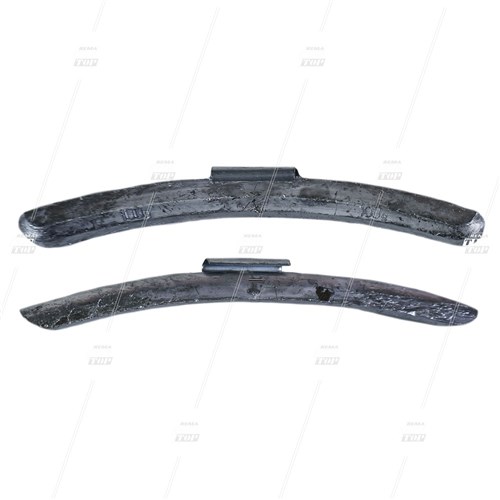 100g, Lead Clip-on Wheel Weights for Steel Wheels (bag/50)