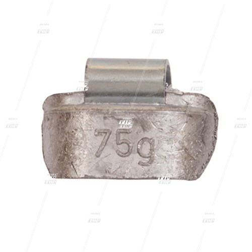 75g, Lead Clip-on Wheel Weights for Steel Wheels (bag/10)