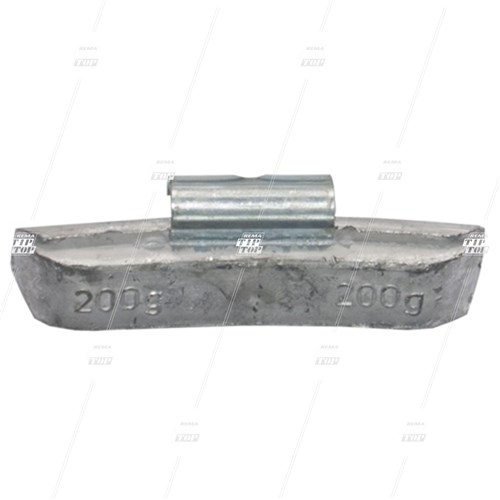 200g, Lead Clip-on Wheel Weights for Steel Wheels (bag/10)