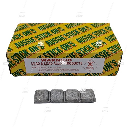 200g, Lead Stick-on Wheel Weights (box/5)