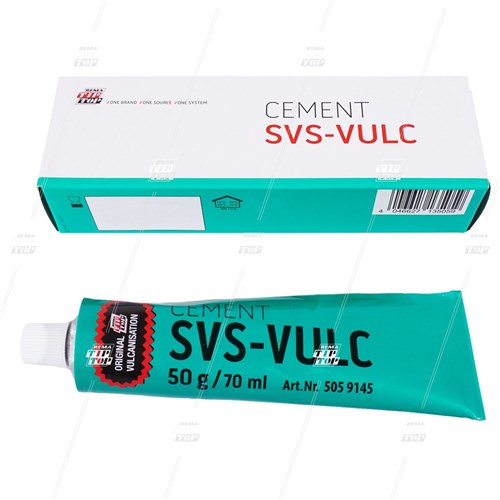 Rema Tip Top Tube Patch Cement, SVS-VULC Fluid, 50g Tube, CFC Free