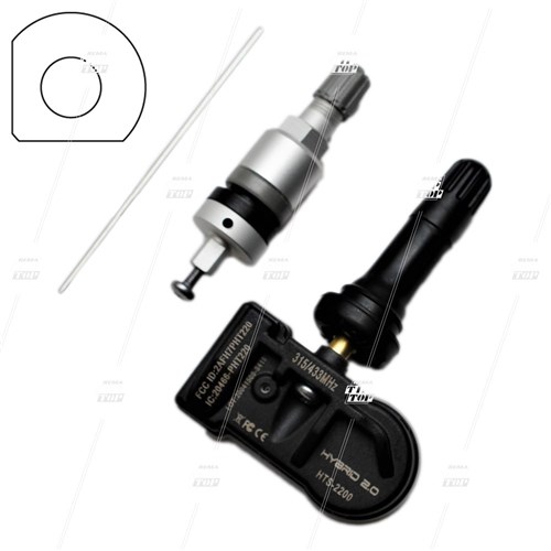 TPMS Dual Sensor U-PRO, with Snap-In and Clamp-In Valve