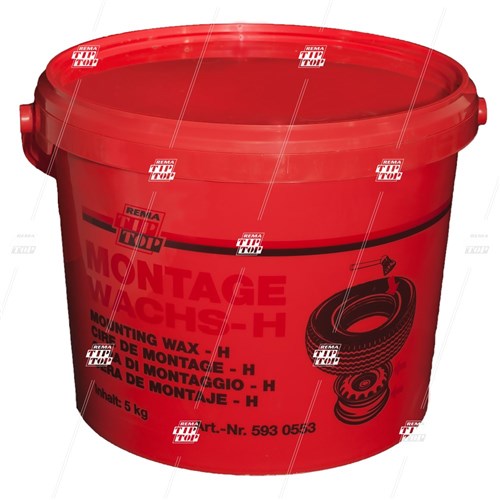Rema Tip Top Tyre Mounting Wax - Pink (tub/5kg)