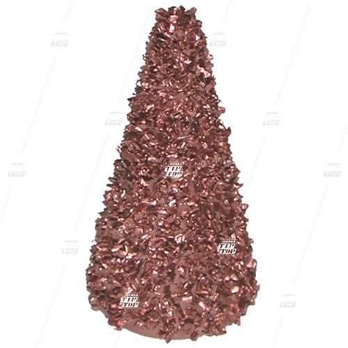 18 Grit, 25mm Buffing Carbide, Copper Cone - 3/8" Thread